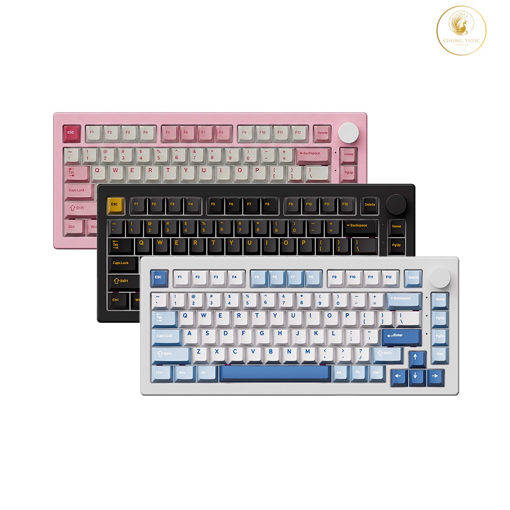 Bàn phím cơ không dây AKKO 5075 V3 Multi Mode RGB Hotswap (AKKO Sw)