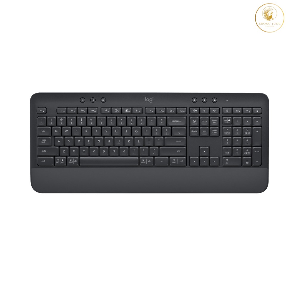 Bàn phím Không dây Logitech K650 Signature Graphite 920-010955
