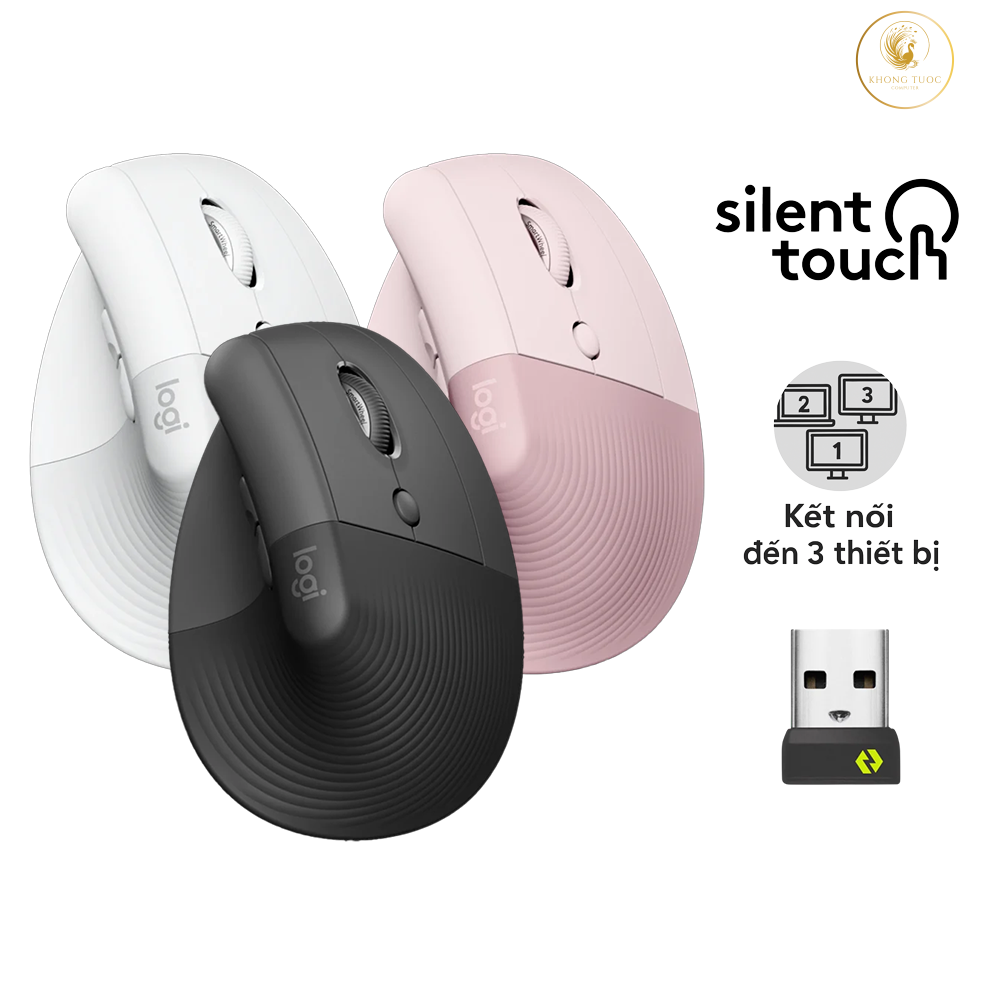 Chuột không dây Ergonomic Logitech Lift Vertical