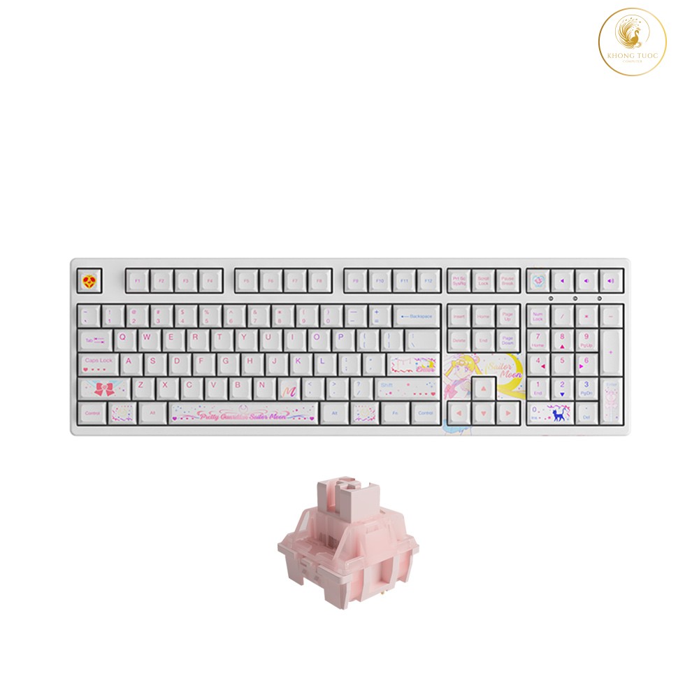 Bàn phím cơ không dây AKKO 3108 RF Sailor Moon Crystal (AKKO CS Sw)