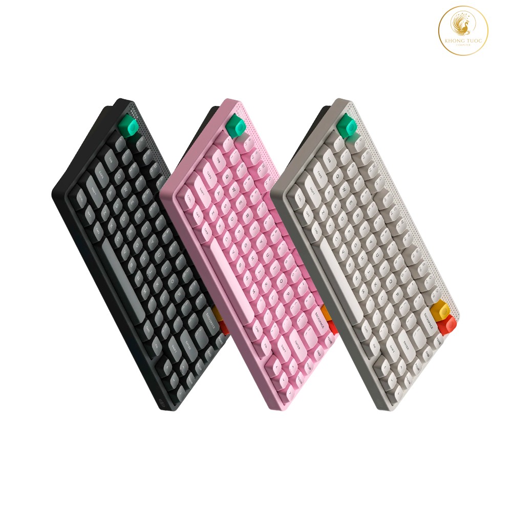 Bàn phím cơ không dây NuPhy Node75 High Profile RGB Hotswap (Nuphy Sw)