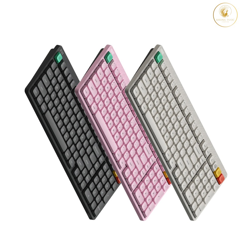 Bàn phím cơ không dây NuPhy Node100 Low Profile RGB Hotswap (Nuphy Sw)