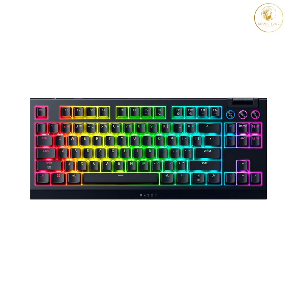 Bàn phím cơ không dây Razer Blackwidow V4 Tenkeyless HyperSpeed RGB Hotswap (Razer Sw)