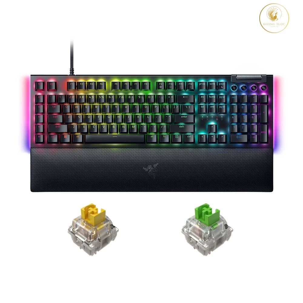 Bàn phím cơ Razer BlackWidow V4 RGB (Razer Sw)