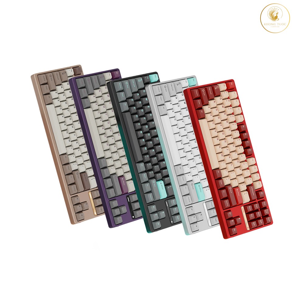 Bàn phím cơ không dây Evoworks Evo 80 RGB Hotswap (Keygeek Oat Sw)