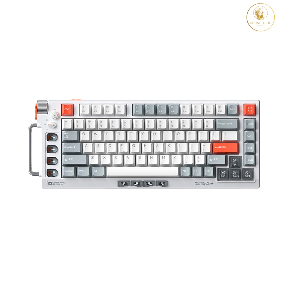 Bàn phím cơ NuPhy Field75 HE V2 RGB Hotswap 8K Rapid Trigger (Magnetic Sw)