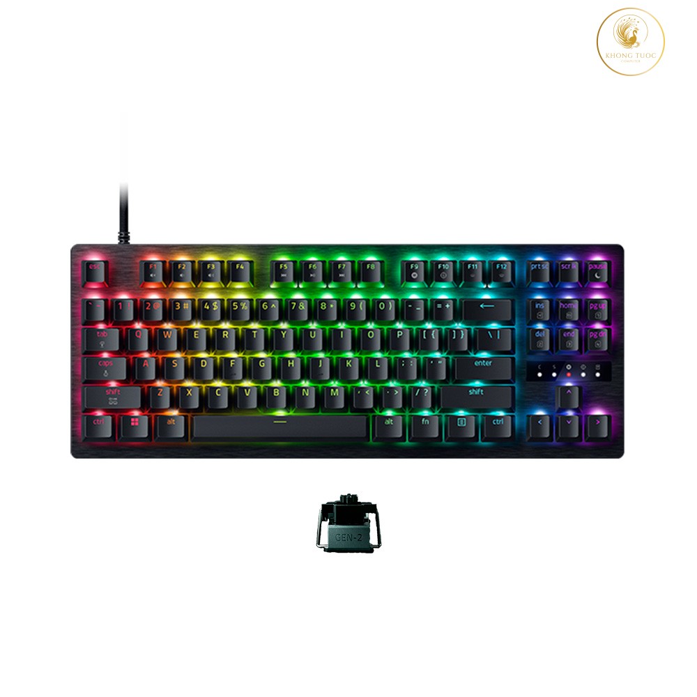 Bàn phím cơ Razer Huntsman V3 Tenkeyless 8KHz Analog Optical RZ03-05750100-R3M1