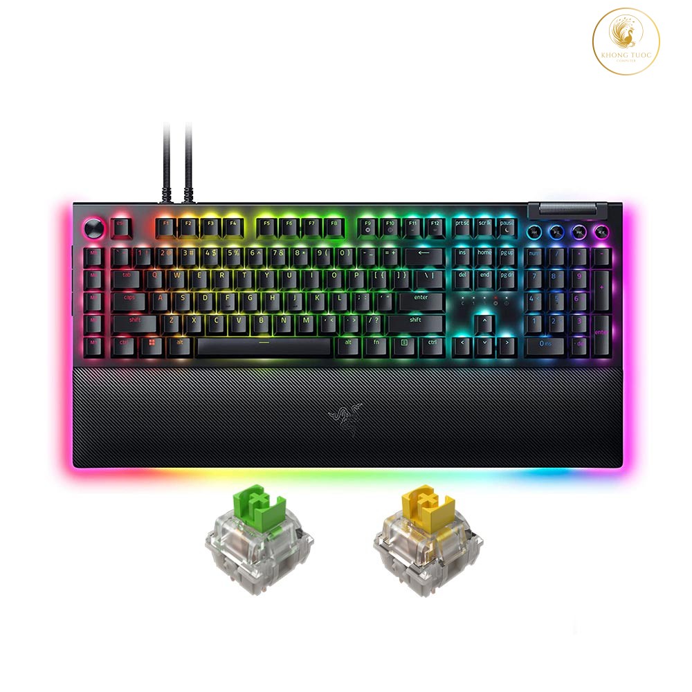 Bàn phím cơ Razer BlackWidow V4 Pro RGB (Razer Sw)