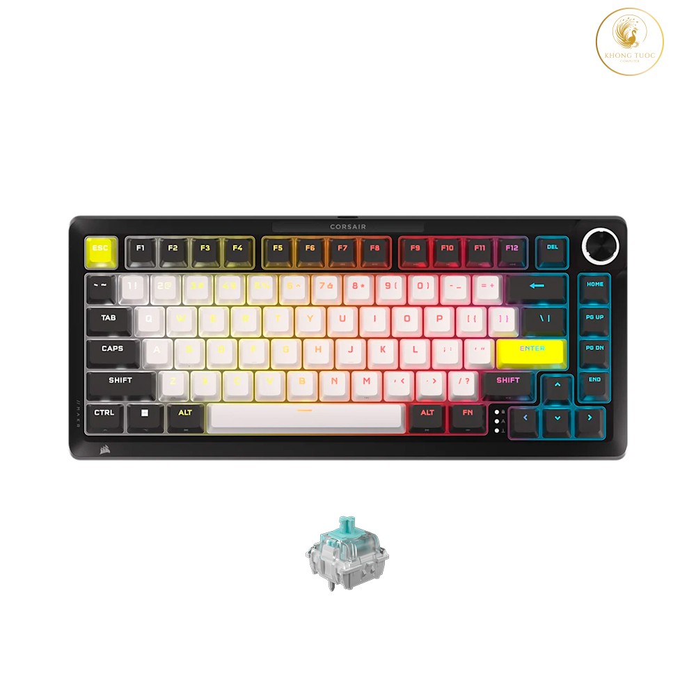 Bàn phím cơ Corsair Makr Pro 75 HE RGB Hotswap SOCD (Corsair MGX Sw)