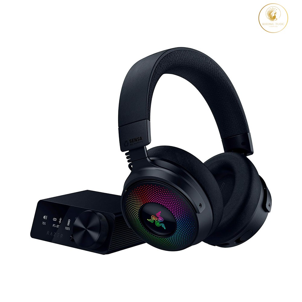 Tai Nghe không dây Razer Kraken V4 Pro OLED Control Hub RZ04-05160100-R3M1