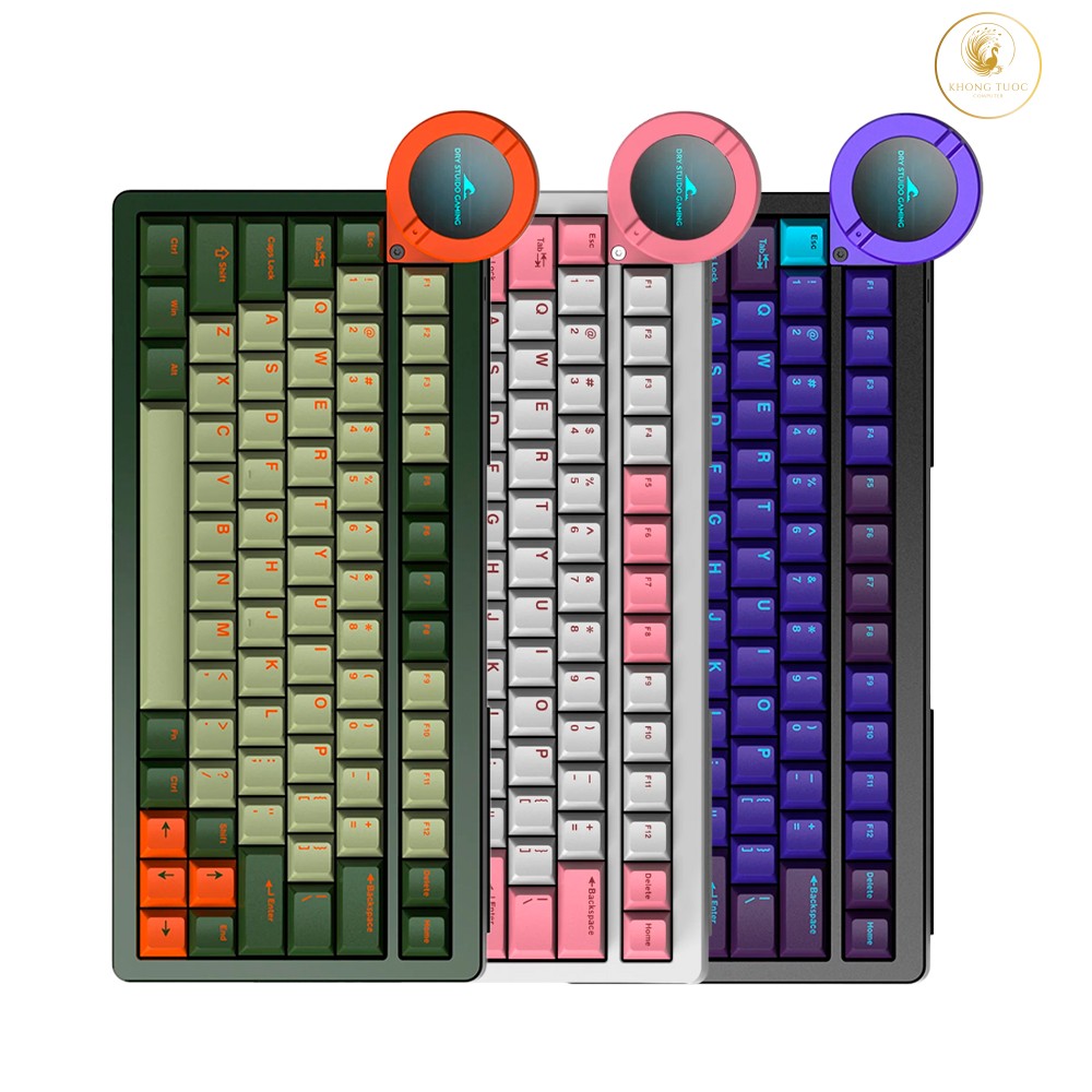 Bàn phím cơ Dry Studio Battleye 75 RT LCD RGB Hotswap 8K Rapid Trigger (Magnetic Sw)