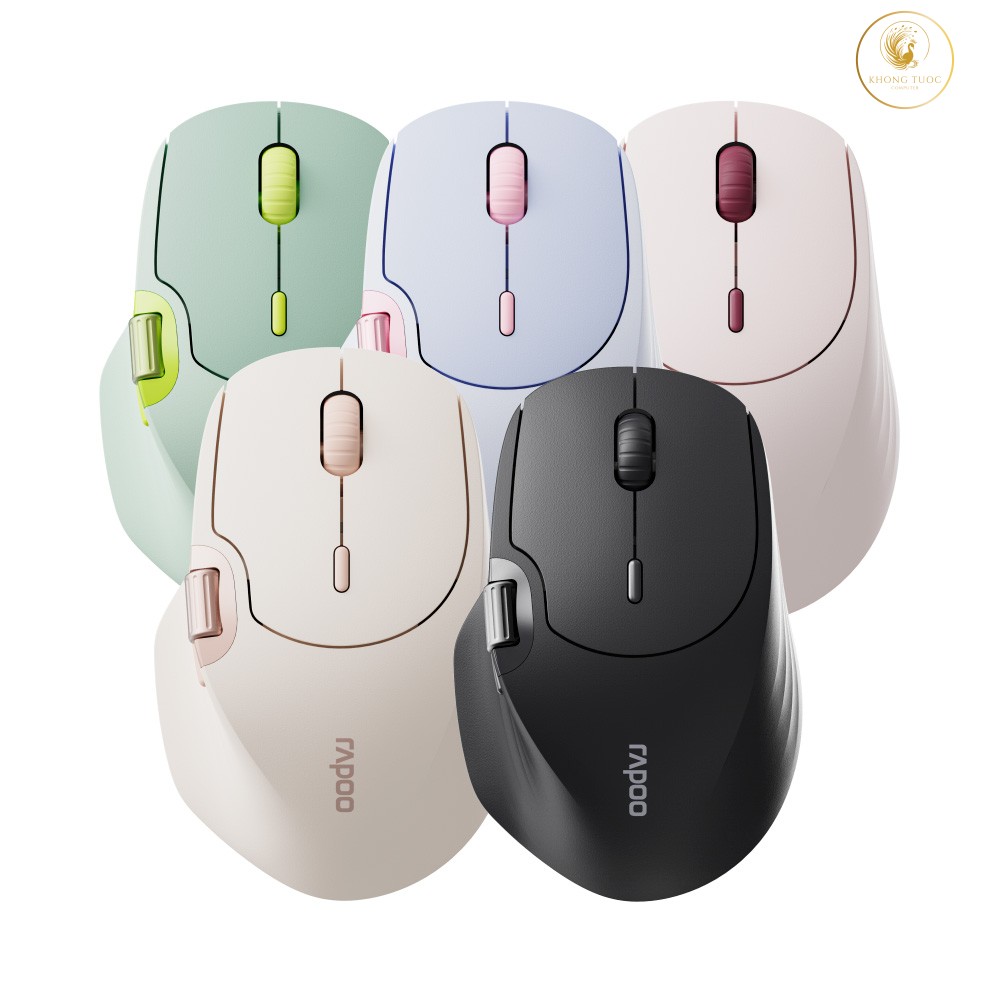 Chuột không dây Rapoo MT560 Multi Device Fresh Color