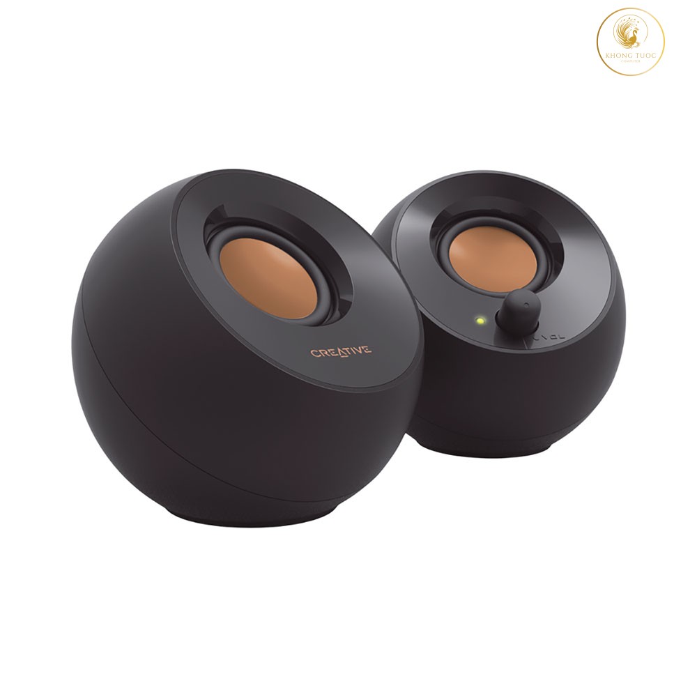 Loa vi tính Creative Pebble Black 4.4W x2 (RMS)